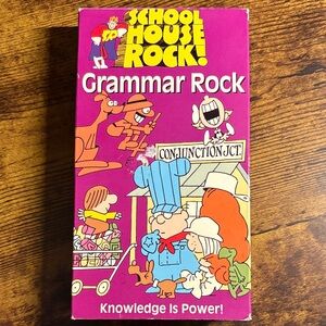 Schoolhouse Rock Grammar Rock VHS